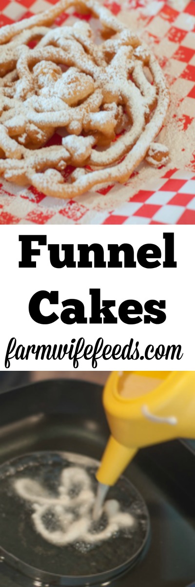 This recipe for homemade funnel cakes is easy and fun even if you're not at the state fair!