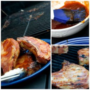 Awesome and super easy BBQ Smoked Pork Chops