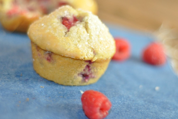 Raspberry-Lemon Muffins-light, easy and a perfect snack