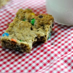 Quickie Monster Bars-Every bit as good as Monster Cookies and twice as easy