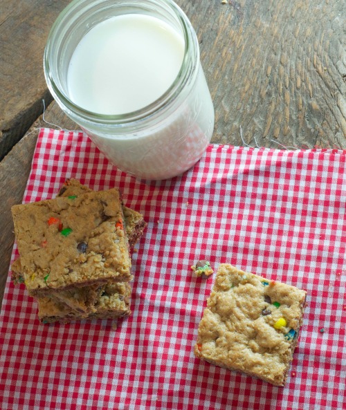 Quickie Monster Bars-Every bit as good as Monster Cookies and twice as easy