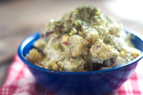 Dill Potato Salad - super simple & everyone will want the recipe