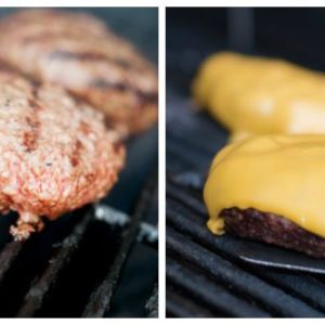 Grilled Cheeseburgers from Farmwife Feeds are an American Classic full of beef flavor with a few seasonings to bring it all together. #beef #cheeseburger #allamerican #bbq #grill