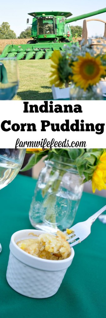 Indiana Corn Pudding- perfectly savory and sweet!