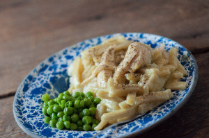 Crockpot Chicken and Noodles-super simple and loved by all! #crockpot #slowcooker #chicken #recipe
