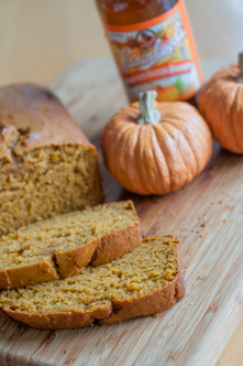 Double Pumpkin Beer Bread