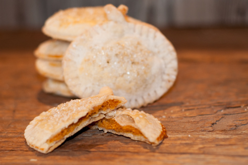Pumpkin Hand Pies are so easy to make, cute and the perfect little treat to top off your Thanksgiving feast.