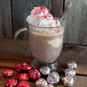 Sweet Valentine Dove Hot Chocolate will win over your love!