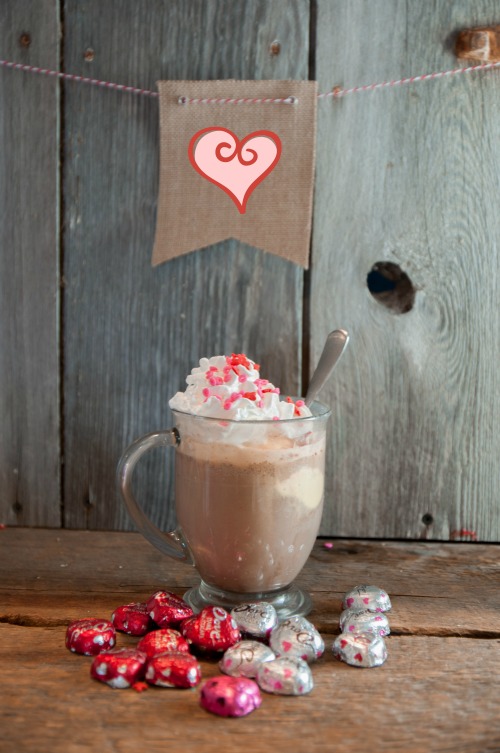 Sweet Valentine Dove Hot Chocolate will win over your love!
