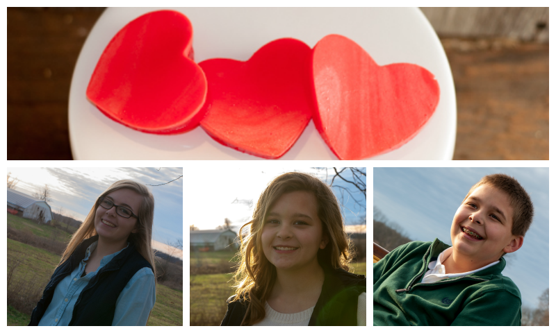 Easy Valentine's Finger Jello - kid easy and fun to eat!
