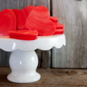 Easy Valentine's Finger Jello - kid easy and fun to eat!