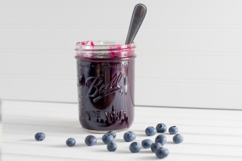 This Sweet Blueberry Topping recipe is so delicious, the perfect cross between a syrup and sauce-I love blueberries!