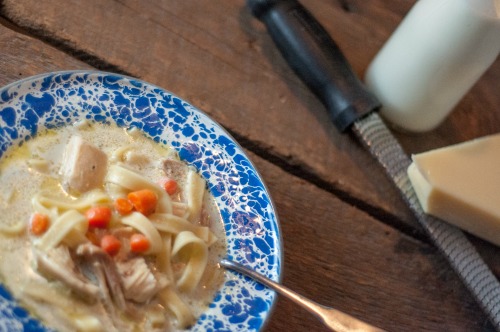 This Homemade Chicken Noodle Soup Recipe is so easy and rich with flavor.