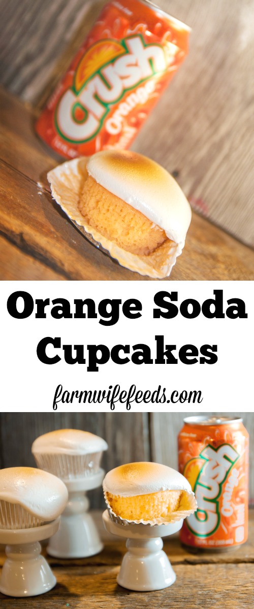 Orange Soda Cupcakes have to be the easiest, quickest and most delicious thing ever!