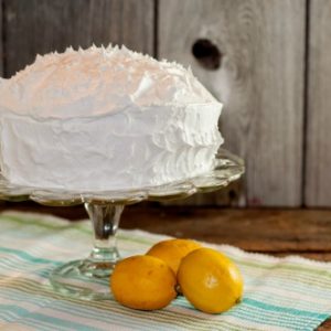 This Lemon Drop Pudding Cake is such a beautiful cake, a super simple recipe and tastes like Spring in your mouth! It's also super simple to decorate for Easter!