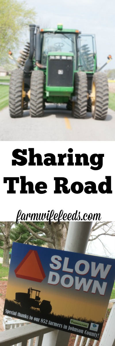 Equipment is big there's no doubt about it and while you are entitled to your half the road and I should be on mine, that just isn't realistic. Let's learn to share the road!