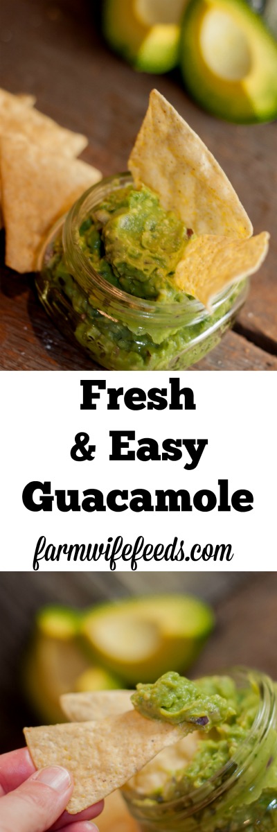 This fresh and super easy Guacamole recipe is always a huge hit with chips or as a condiment to your Mexican meal!