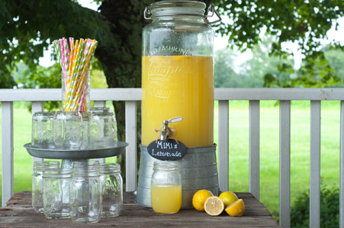 This delicious lemonade is made with Country Time and a couple extra add in's to make it the best lemonade in the world!