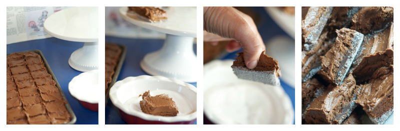 These bakery style brownies are the best homemade brownies you will ever make - Roselyn Bakery Brownies at your fingertips!