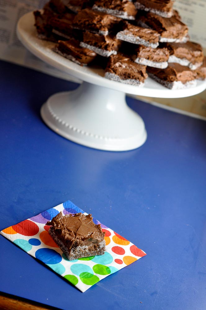 These bakery style brownies are the best homemade brownies you will ever make - Roselyn Bakery Brownies at your fingertips!