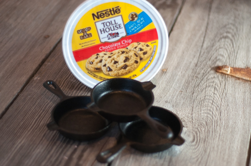 Individual Chocolate Chip Skillet Cookies are all the rage when you go out but are so easy to make at home, make your own at home any time you want and impress everyone!