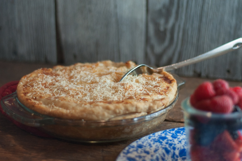 This easy Chicken Pot Pie is great baked fresh or made ahead as a freezer meal. Recipe is easy to double and uses remade pie crust.