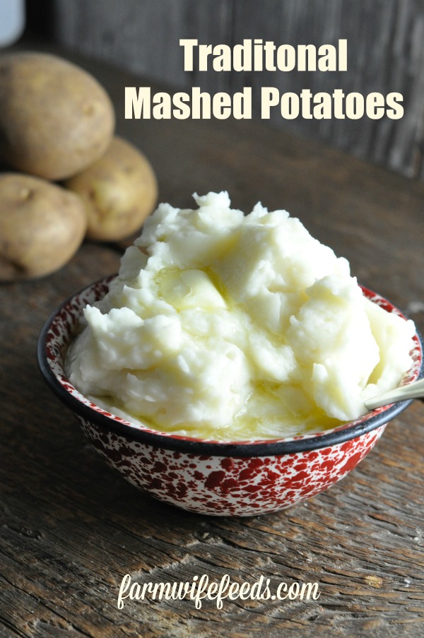 This recipe for Old Fashioned Mashed Potatoes are super simple, easy and homemade.