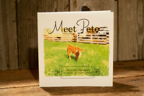 Meet Pete - A Children's Farm Book written by Farmwife Feeds, Jennifer Campbell available on Amazon! A great book to celebrate National Ag Day