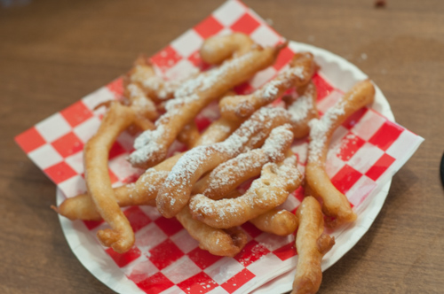 This recipe for homemade funnel cakes is easy and fun even if you're not at the state fair!