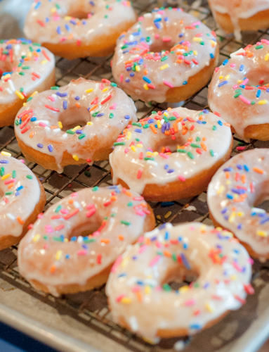 Easy Homemade Donuts are a great treat for a weekend breakfast or a fun after school snack!