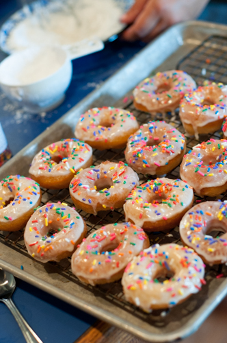 Easy Homemade Donuts are a great treat for a weekend breakfast or a fun after school snack!