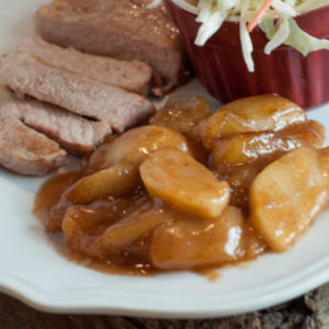 Easy Fried Apples are delicious side dish or a great dessert!