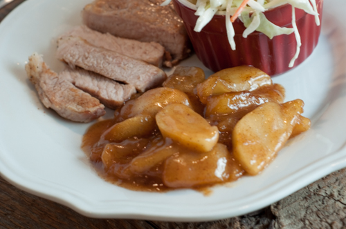 Easy Fried Apples are delicious side dish or a great dessert!