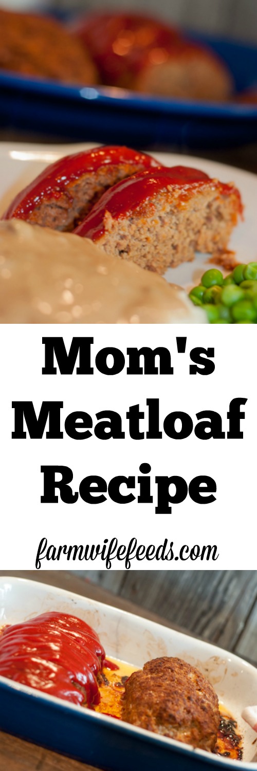 My Mom's Meatloaf Recipe is a family pleaser and my ultimate comfort food.