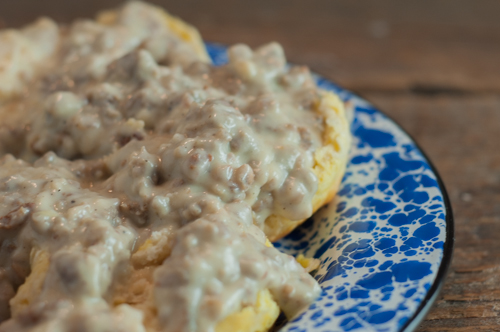 Homemade Sausage Gravy is really easy to make. Great for a weekend breakfast or a weeknight supper.