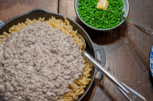Easy Hamburger Stroganoff is an easy supper recipe that you most likely have the ingredients on hand for!