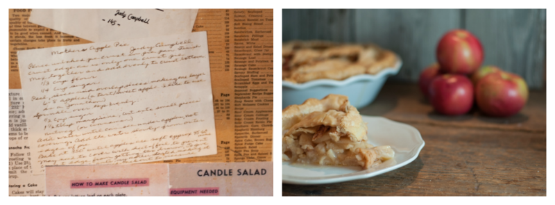 God Bless America and Mother's Apple Pie - this traditional apple pie has a twist with a creamy base layer that sweetens this pie right up!