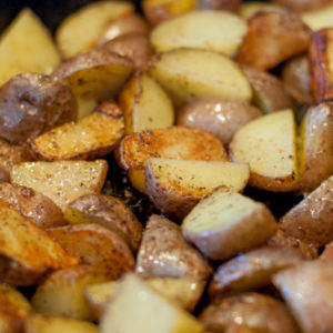 Pan Fried Baby Potatoes are a super easy to prepare side dish that compliments any meat and completes your meal!