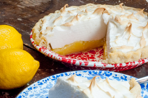 Family Recipe Lemon Meringue Pie from Farmwife Feeds #recipe #lemon #pie