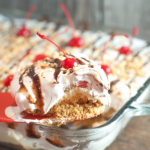 Banana Split Dessert is an old family favorite dessert from Farmwife Feeds