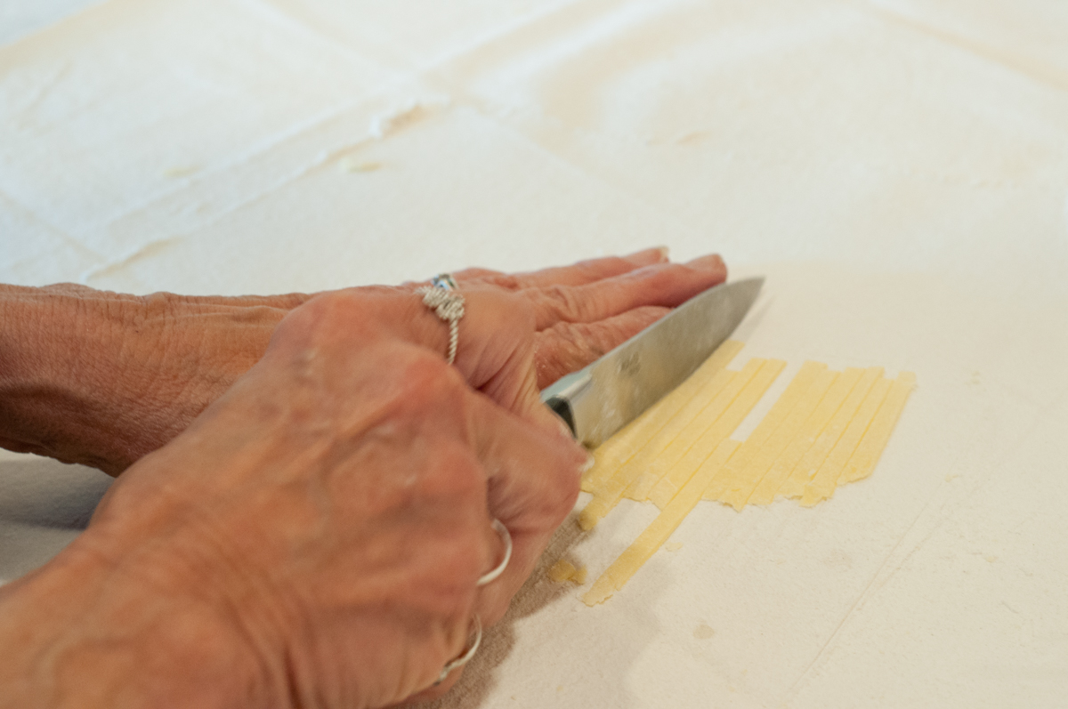 Grandmas Homemade Noodles from Farmwife Feeds -egg noodles #recipes #noodles #holidaytraditions