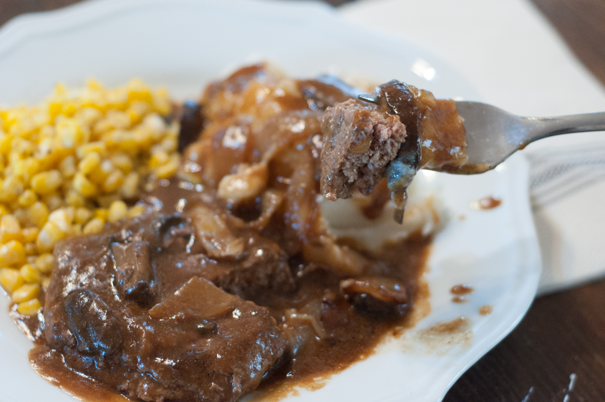 Easy Cast Iron Skillet Hamburger Steaks The Farmwife Feeds