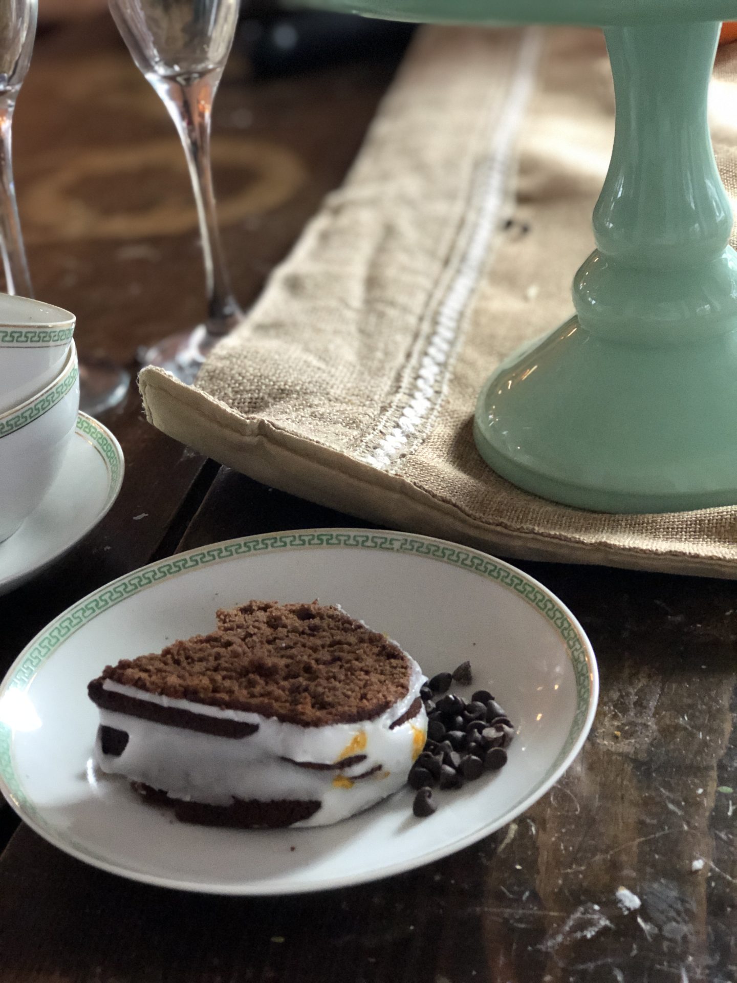 Orange Liquor Double Chocolate Bundt Cake from Farmwife Feeds, fudgy with a hint of orange flavor that makes it perfect with Mimosas for a girls breakfast! #recipe #coffeecake #triplesec #chocolate