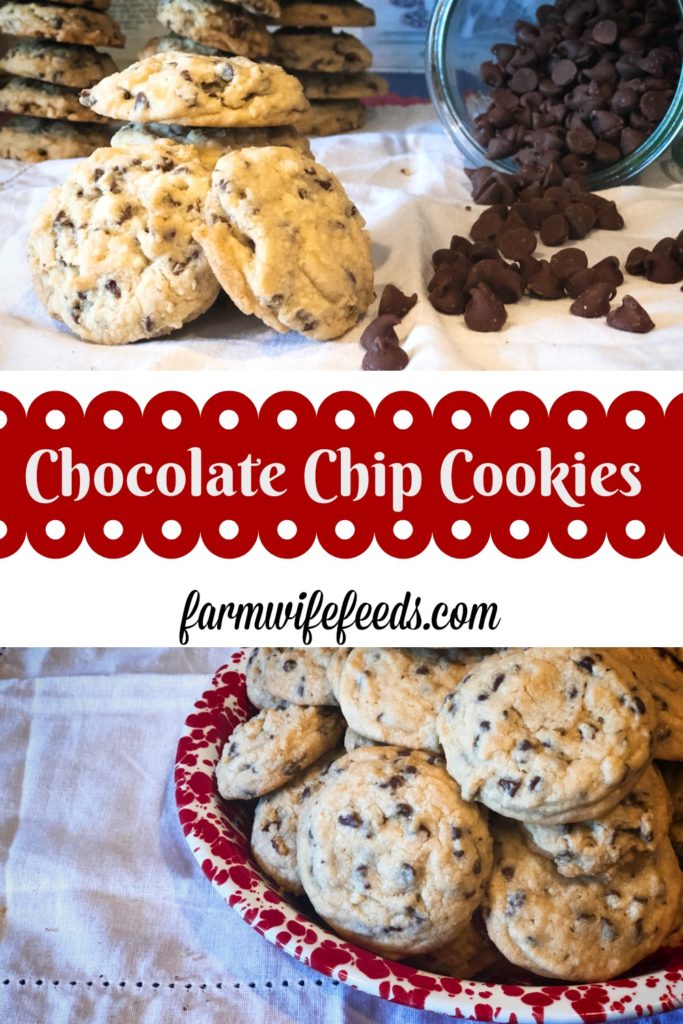 Chocolate Chip Cookies from Farmwife Feeds #chocolatechipcookies #cookies #recipe