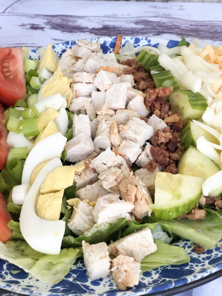 Turkey Chef Salad - The Farmwife Feeds