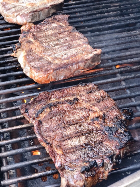 Steakhouse Grilled Steaks At Home The Farmwife Feeds