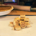 Tiny Pie Crust Cinnamon Rolls