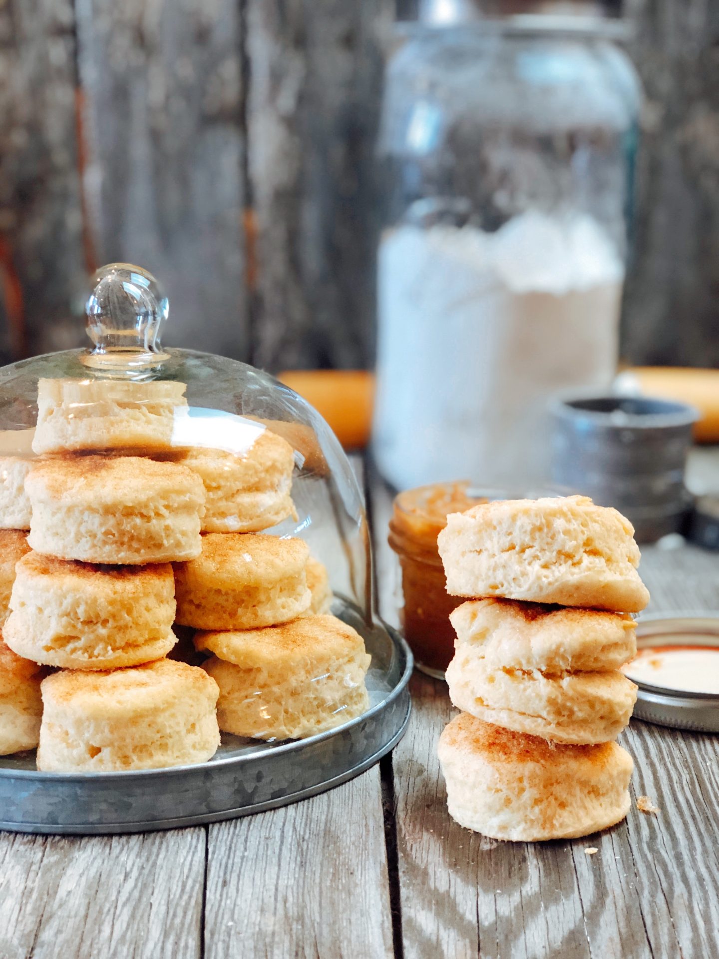 Cream Cheese Buttermilk Cinnamon Sugar Biscuits The Farmwife Feeds