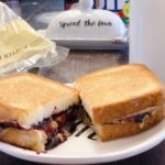 Grilled Peanut Butter and Jelly from Farmwife Feeds makes a great warm filling snack or a quick meal. #grilled #peanutbutter #sandwich #peanutbutterandjelly