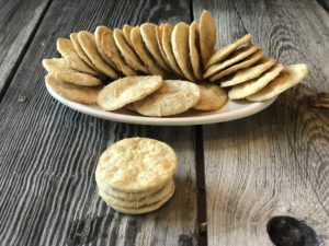 Parmesan Dill Homemade Crackers from Farmwife Feeds are a special salty treat full of dill and parmesan flavor for special occasions. #crackers #parmesan #dillweed